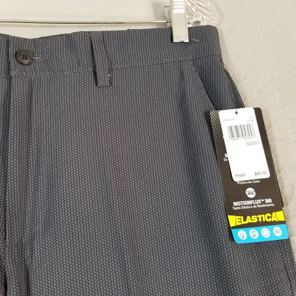 PGA golf pants men's 32x30 gray Dri-Fit Flex stretch Outdoor Sports NEW - Picture 4 of 14